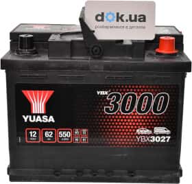 Аккумулятор Yuasa 6 CT-60-R YBX 3000 YBX3027