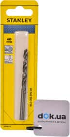 Сверло Stanley спиральное по металлу STA50715 6 мм