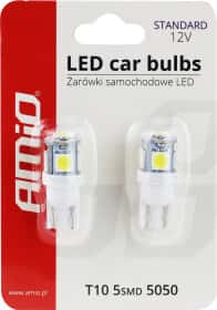 Автолампа Amio T10 1,5 W 01284