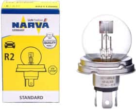 Автолампа Narva Standard R2 P45t 40 W 45 W прозора 492113000