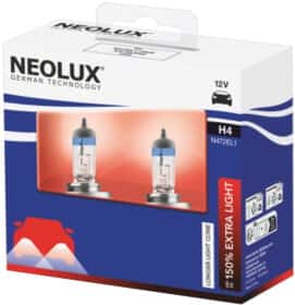 Автолампа Neolux® Extra Light H4 P43t 55 W 60 W прозора NEON472EL1-2SCB