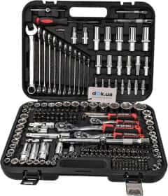 Набор инструментов Intertool Storm ET-8219 1/2", 3/8", 1/4" 219 ед.
