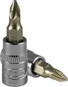 Торцевая головка с битой JBM 13371 PZ 0 1/4"