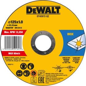 Круг відрізний DeWALT High Performance DT43972 125 мм