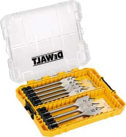 Набір свердл DeWALT перових по дереву DT70750 12-32 мм 8 шт. Набір свердл DeWALT перових по дереву DT70750 12-32 мм 8 шт.