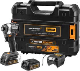 Шуруповерт DeWALT аккумуляторный DCF85ME2GT McLaren F1 LE (2 аккумулятора + ЗУ + чехол)