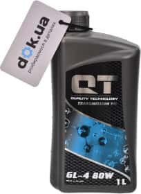 Трансмиссионное масло QT GL-4 80W минеральное Трансмиссионное масло QT GL-4 80W минеральное