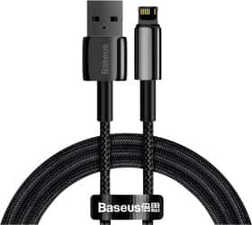 Кабель Baseus Tungsten Gold CALWJ-A01 USB - Apple Lightning 2 м