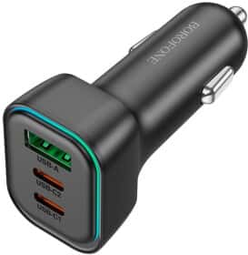 USB зарядка в авто Borofone BZ28C Trophie BZ28C