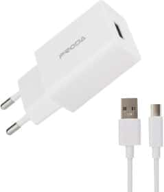 Сетевое зарядное устройство Proda PD-A43A-WHT 12 Вт