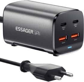 Сетевое зарядное устройство Essager ECT2AC-JYB0G-Z 67 Вт