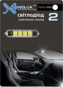 Автолампа Xenolux C5W SV8,5 0,77 W біла 20050