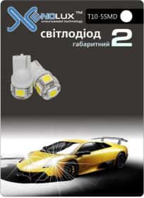 Автолампа Xenolux T10 W2,1x9,5d 0,85 W синя 20105