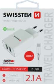 Сетевое зарядное устройство Swissten DOSWS22053000 10 Вт