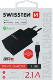 Сетевое зарядное устройство Swissten DOSWS22056000 10 Вт