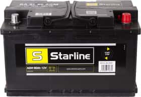 Акумулятор Starline 6 CT-80-R BASL80AGM