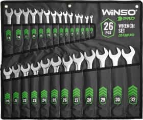 Набір ключів ріжково-накидних Winso Pro-Series 900126 6-32 мм 26 шт
