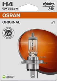 Автолампа Osram Original Line H4 P43t 55 W 60 W прозора 64193-1BL