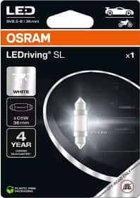 Автолампа Osram LEDriving Standard C5W SV8,5-8 0,5 W белая 6418DWP-1BL