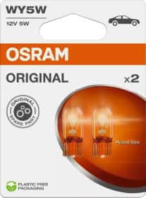 Автолампа Osram Original WY5W W2,1x9,5d 5 W помаранчева 2827NA-2BL