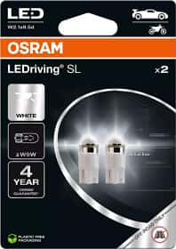 Автолампа Osram LEDriving W5W W2,1x9,5d 1 W белая 2825DWP-2BL