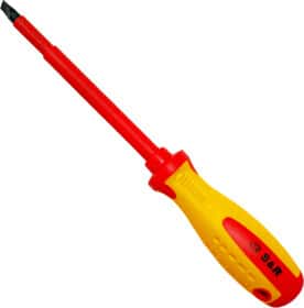 Отвертка диэлектрическая S&R 250089059 SL 8 Отвертка диэлектрическая S&R 250089059 SL 8