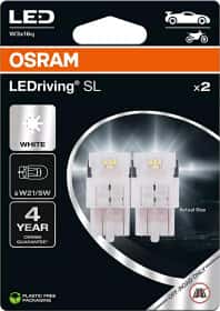 Автолампа Osram LEDriving W21/5W W3x16q 1 W белая 7515DWP-2BL