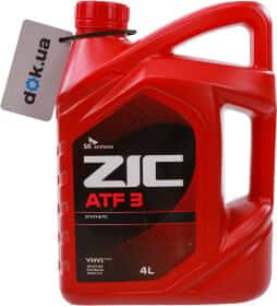 Трансмиссионное масло ZIC ATF 3 синтетическое Трансмиссионное масло ZIC ATF 3 синтетическое