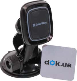 Держатель для телефона Color Way Magnetic Car Mount CW-CHM06-GR