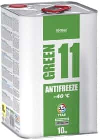 Готовый антифриз Xado Green 11 G11 зеленый -40 °C Готовый антифриз Xado Green 11 G11 зеленый -40 °C