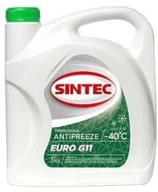Готовий антифриз Sintec EURO G11 зелений -40 °C Готовий антифриз Sintec EURO G11 зелений -40 °C