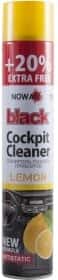 Полироль для салона Nowax "Black" Cockpit Cleaner лимон 750 мл