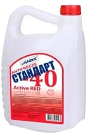 Готовий антифриз МФК Standart Active Red червоний -32 °C