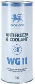 Готовий антифриз Wolver Antifreeze & Coolant WG11 G11 синій -38 °C Готовий антифриз Wolver Antifreeze & Coolant WG11 G11 синій -38 °C