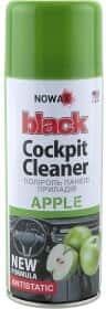 Поліроль для салону Nowax "Black" Cockpit Cleaner яблуко 450 мл