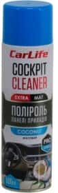 Полироль для салона Carlife Cockpit Cleaner Extra Mat кокос 500 мл