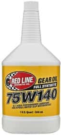 Трансмиссионное масло Red Line High-Performance Lubricant GL-5 GL-6 MT-1 75W-140 синтетическое