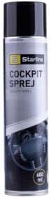 Полироль для салона Starline Cockpit Spray ваниль 600 мл
