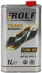 Трансмісійна олива ROLF TransMission Plus GL-4 / 5 75W-90 синтетична Трансмісійна олива ROLF TransMission Plus GL-4 / 5 75W-90 синтетична