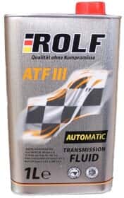 Трансмісійна олива ROLF ATF III (Metal) мінеральна Трансмісійна олива ROLF ATF III (Metal) мінеральна