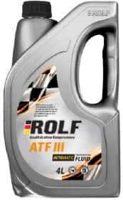 Трансмісійна олива ROLF ATF III мінеральна Трансмісійна олива ROLF ATF III мінеральна