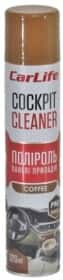 Поліроль для салону Carlife Cockpit Cleaner кава 320 мл