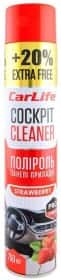 Поліроль для салону Carlife Cockpit Cleaner полуниця 750 мл