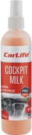 Поліроль для салону Carlife Cockpit Milk полуниця 250 мл