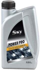 Трансмиссионное масло SKY Power Pro GL-4 / 5 MT-1 80W-90 минеральное Трансмиссионное масло SKY Power Pro GL-4 / 5 MT-1 80W-90 минеральное