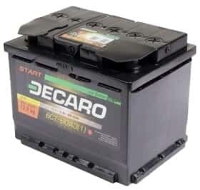 Аккумулятор DECARO 6 CT-60-R Start 6600s