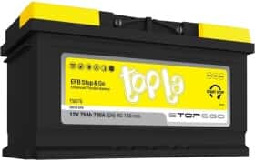 Акумулятор Topla 6 CT-75-R Stop & Go 112075