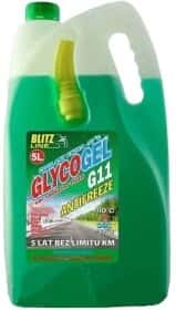 Готовый антифриз BIOLINE Glycogel G11 зеленый -37 °C