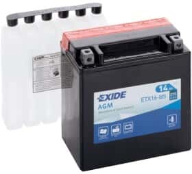 Акумулятор Exide 6 CT-14-L AGM ETX16-BS