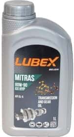 Трансмиссионное масло Lubex Mitras AX HYP GL-5 80W-90 полусинтетическое Трансмиссионное масло Lubex Mitras AX HYP GL-5 80W-90 полусинтетическое